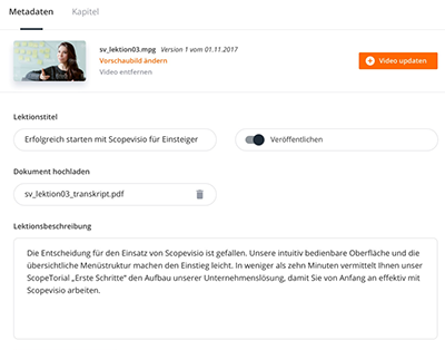 Hochladen