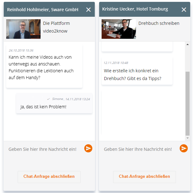Chat-Panel
